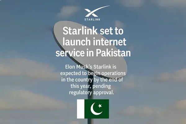 Starlink Set to Launch First Satellite Internet in pakistan